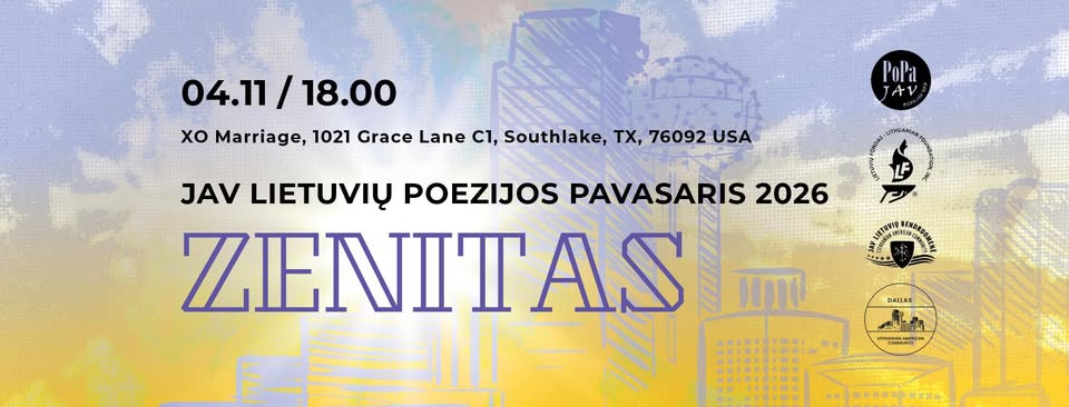 JAV poezijos Pavasaris 2026