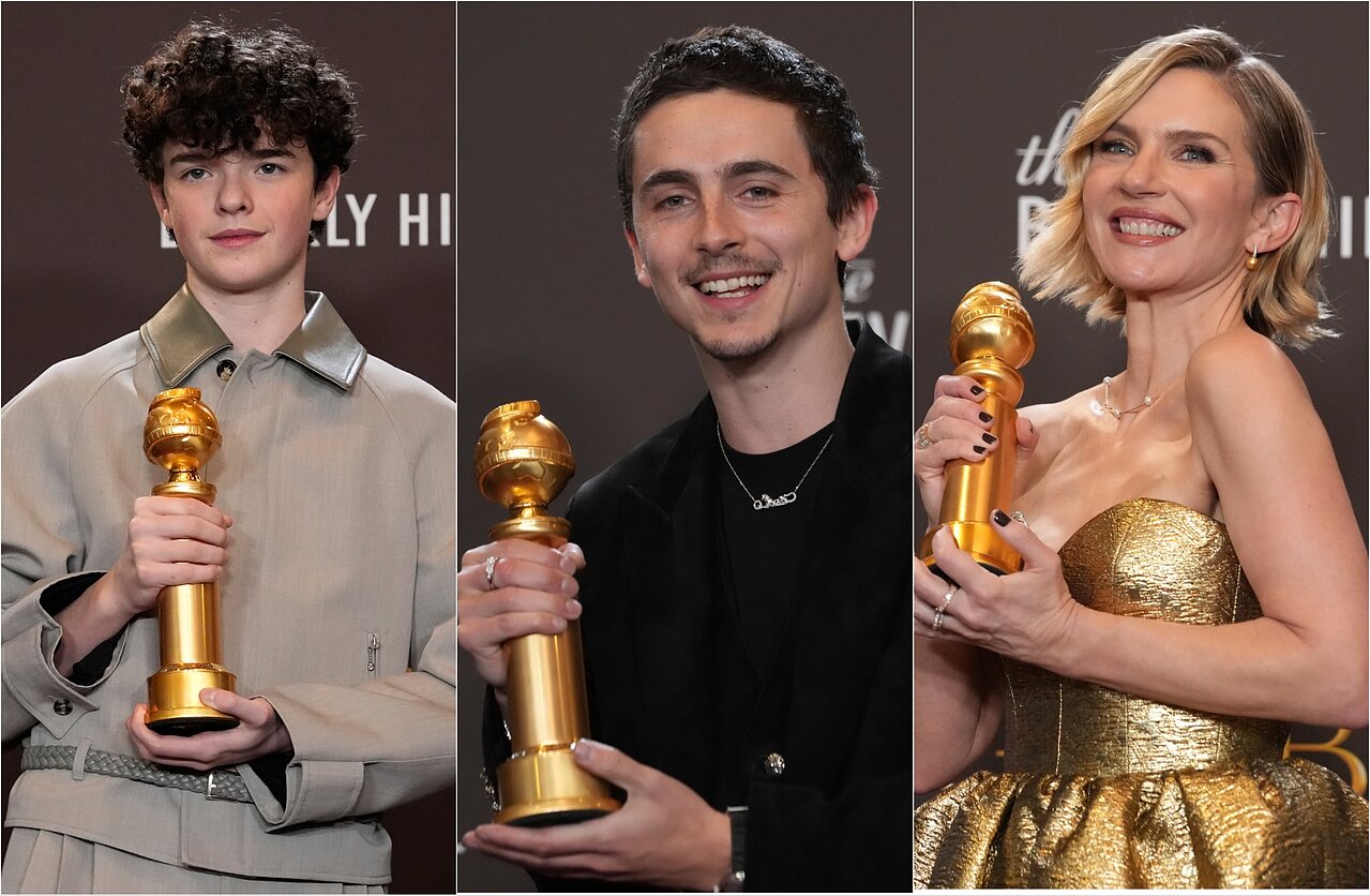 Išdalinti „Auksiniai gaubliai“: vakaro favoritai – „Mūšis po mūšio“ ir „Paauglystė“