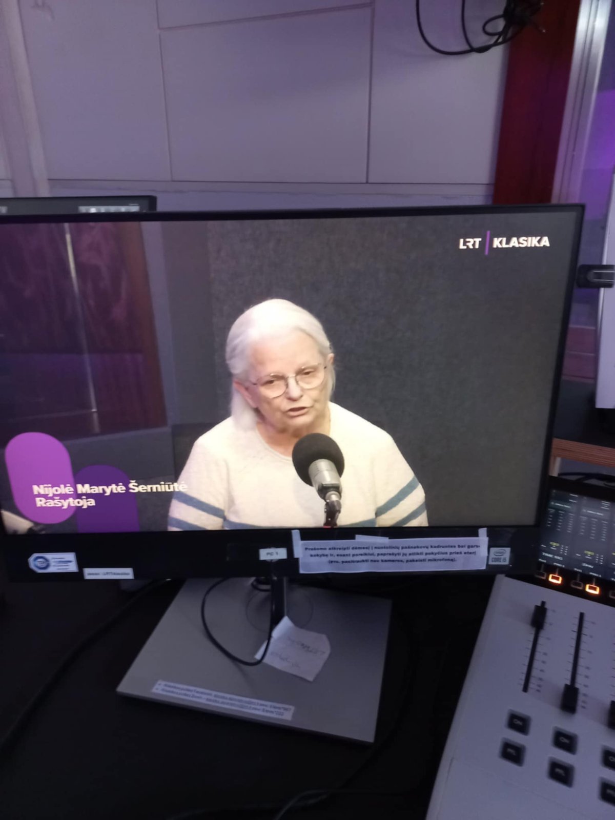 Interviu Lietuvos radijui, 2025