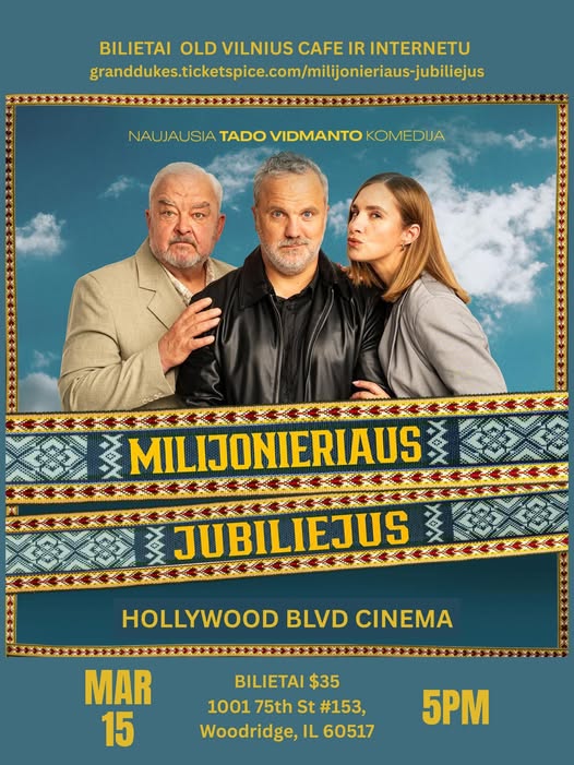 LIETUVIŠKO KINO PREMJERA ČIKAGOJE!