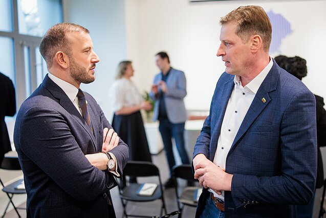 Demokratų sąjungos „Vardan Lietuvos“ valdybos posėdis | V. Raupelio / LRT nuotr.