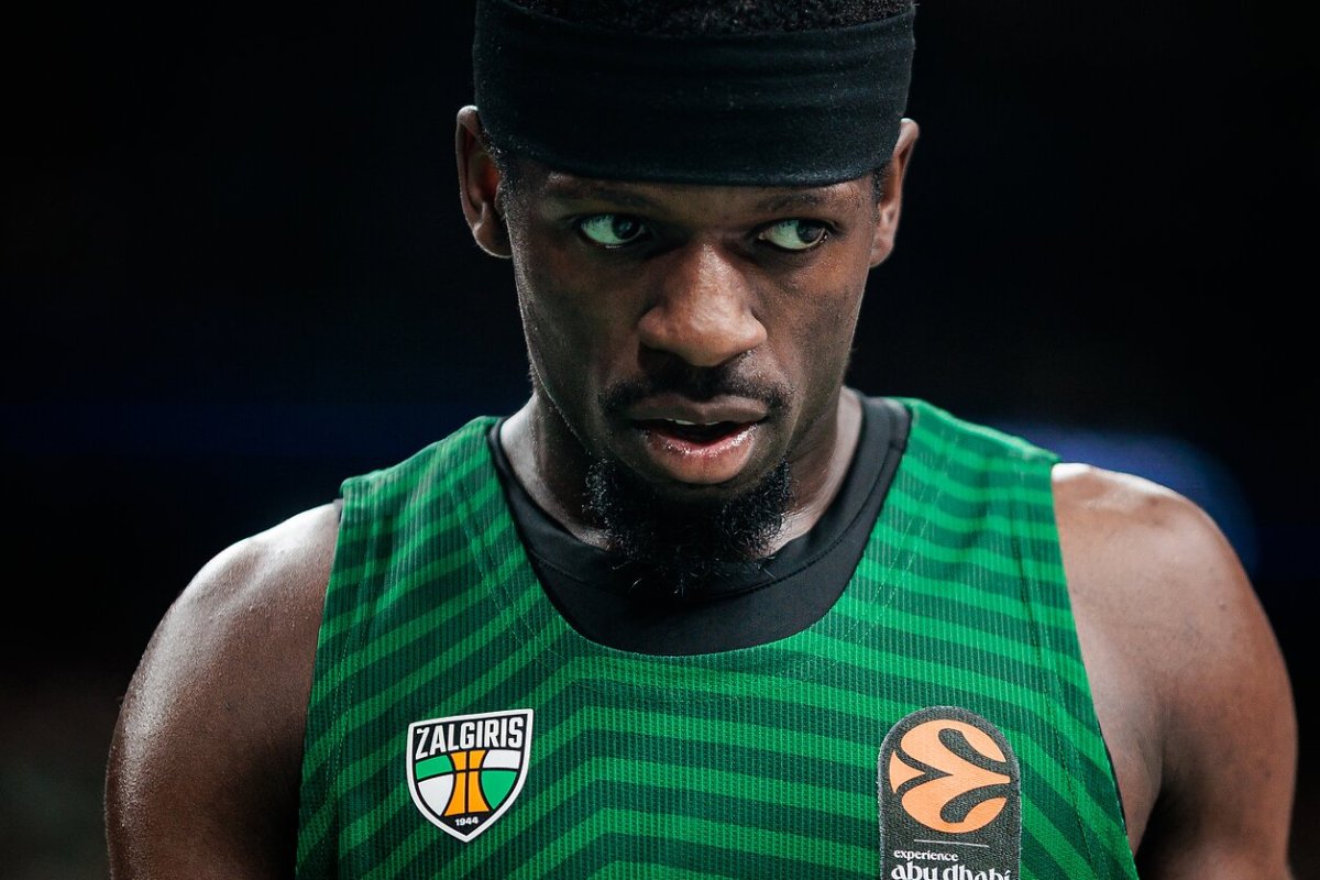 Sylvainas Francisco. Eurolyga: Kauno „Žalgiris“ – Pirėjo „Olympiakos“ | E. Blažio / LRT nuotr.